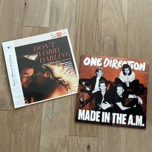 Urban outfitters 1D Made in the AM and DWD vinyls